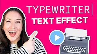 How to do Typewriter Effect- No After Effects!