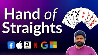 Hand of Straights: 846 - faang interview question