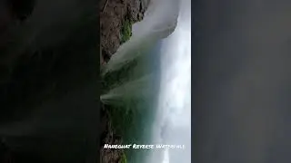 Naneghat Reverse Waterfall #shorts #incredibleindia #maharashtramonsoontreks