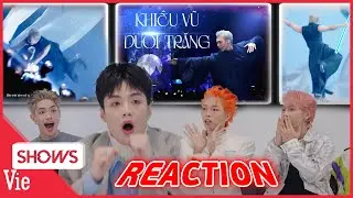 Reaction KHIÊU VŨ DƯỚI TRĂNG, Erik gặp sự cố nhưng vẫn xử lý chuyên nghiệp| ANH TRAI SAY HI