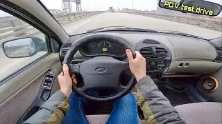 2010 LADA KALINA (16 valve) POV test drive