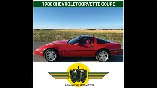 1988 Chevrolet Corvette C4 Coupe, :  No Reserve Bring-A-Trailer Auction Preview