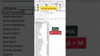 Excel hacks | Excel tutoring | Excel for beginners #exceltips #excelshortcut  #exceltutorial