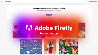 How to Generate Variations of a SVG file using Adobe Firefly’s Vector Colorizer