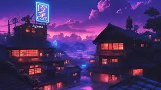 Lofi Hip  Hop Beats 🌸 Nostalgic 1980s & 90s Vibes & Old Japanese Town Ambience 🌃 Rain Playlist