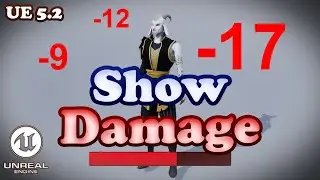 Show Damage Tutorial - Unreal Engine 5.2