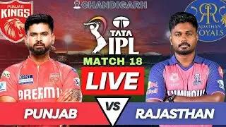 Live RR vs PBKS IPL 2025 Match | Punjab vs Rajasthan Live Match Score | IPL Live Score & Analysis