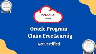 Oracle Student Learning Program || Claim $100 Course For Free || Get Certified