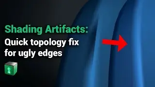 Blender Secrets - Quick topology fix for ugly edges