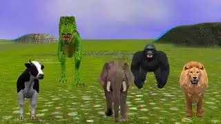 3D Animals Finger Family Nursery Rhymes & Songs for Kids Toddlers