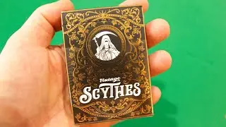 Обзор Колоды VINTAGE SCYTHES CINDER  (Винтажные Косы) от NERO YOUNG / Купить Карты для Фокусов
