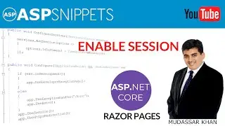 Enable Session in ASP.Net Core Razor Pages