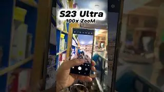 S23 Ultra 100x Zoom 🔥 OMG #shortvideo #iphone #viral