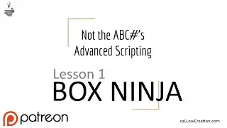 CharacterController - Lesson 1 - Box Ninja - Advanced Unity Tutorial