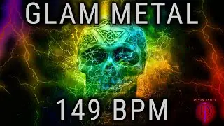 🥁Glam Metal Style Drum Track - 149 BPM (FREE WAV DOWNLOAD)