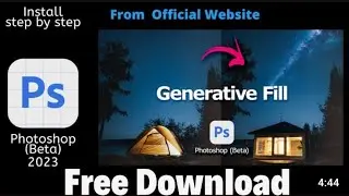 How To Download Photoshop Beta 2023 Free | Generative Fill