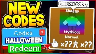 ALL 14 SECRET FREE HALLOWEEN PET CODES IN ANIME TAPPERS! Roblox