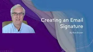 Creating a signature block with Signature Hound