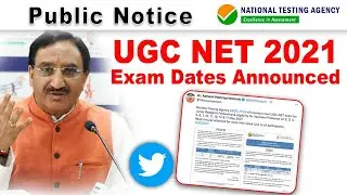 UGC NET Exam 2021