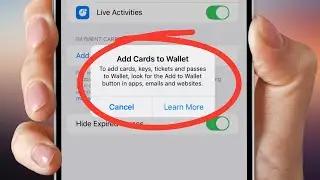 How To Add Cards To Apple Wallet in iOS 18 | Apple Wallet Add Card