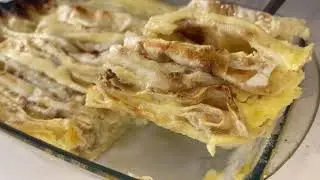 Творожный Пирог Из Лаваша На Скорую Руку! Необыкновенно Нежный Вкус!