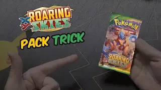 XY Roaring Skies Pack Trick Tutorial: Pokemon Trading Card Game