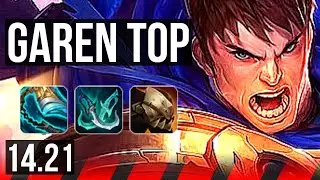 GAREN vs SEJUANI (TOP) | 10/1/3, Godlike | KR Diamond | 14.21