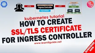 How to Create SSL/TLS Certificate for Ingress Controller | Kubernetes Tutorial Part 11