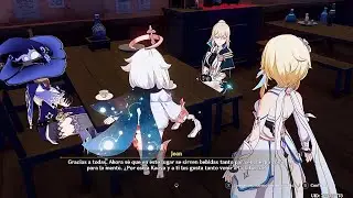 ¡Jean, Lisa y Zhongli en el evento 