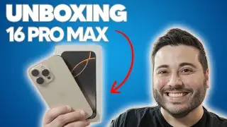 Unboxing do iPhone 16 Pro Max Titânio Deserto - Cada Vez a Apple Tira Algo...