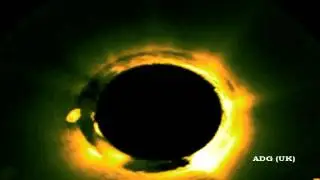 Incredible UFO Bounces Off The Sun 2012 HD