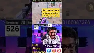 Na channel name intha problem aaa🤣🤣🤣🤣🤣 #bgmi #pubgmobile #bgmifunny #bgmicomedy