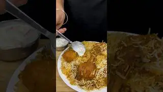 Chicken Layered Biryani #shorts #food #cooking #chicken #biryani #asmr #nonveg #indianasmrworld