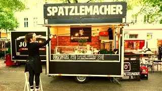 Original German Pasta with a lots of Cheese | Street Food Berlin Germany