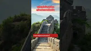 🧱 กำแพงเมืองจีน: ความยิ่งใหญ่และบทเรียนที่ซ่อนอยู่ 🇨🇳 #ประวัติศาสตร์ #สิ่งมหัศจรรย์ของโลก #จีน