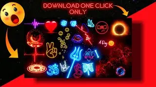 Top Neon Glowing Effect Saarvendra New Instagram trending All New Neon Glowing Effect Pack Download