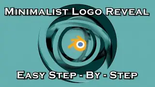 Easy Minimal Logo Reveal Animation - Blender Tutorial