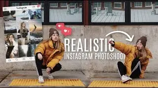 a REALISTIC instagram photoshoot