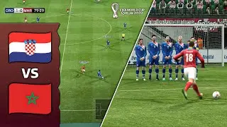 PES 2013 PESEdit Patch 6.0 | Croatia v Morocco | Third-Place | FIFA World Cup Qatar 2022™