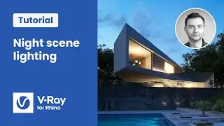 V-Ray for Rhino tutorial  — Exterior evening lighting techniques