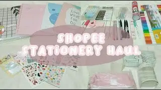 Shopee stationery haul ♡