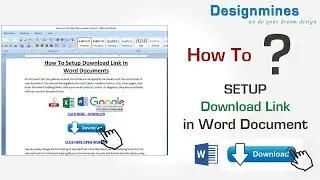 How to Setup Download Link in Word Document