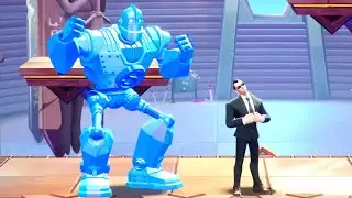 Multiversus - Agent Smith & Iron Giant Unique Interactions (PS5 4k)