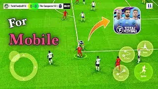 Total Football Mobile | Android/iOS | Total Football Android Tap Tuber Gameplay