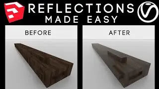 V-RAY NEXT | Apply Reflections Using Reflection Maps.