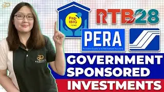 HOW TO START IN PAG-IBIG MP2, SSS WISP PLUS, PERA | Best PH Government Investment Options! 🇵🇭