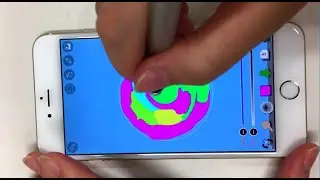 I drew a bubble with ibisPaint ! 