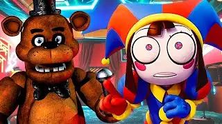 ФНАФ VS ЦИФРОВОЙ ЦИРК – РЭП 5 НОЧЕЙ С ФРЕДДИ АНИМАТРОНИКИ FNAF против AMAZING DIGITAL CIRCUS