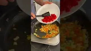 Рис с яйцом по-азиатски