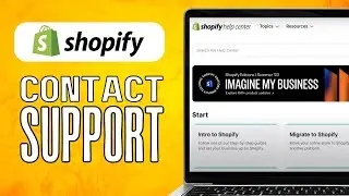 How To Contact Shopify Support (2024) Simple Tutorial